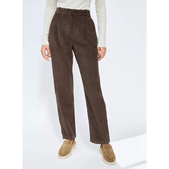 Aritzia The Group by Babaton Quota Pant gold camel cream tan - Picture 3 of 12